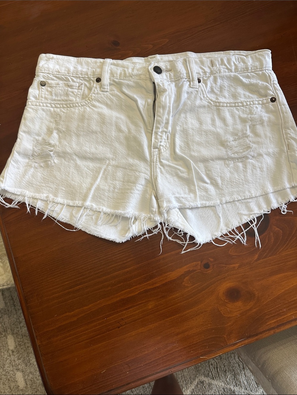 Denim & Supply Ralph Lauren Distressed Denim Cutoff Shorts - - Picture 6 of 7